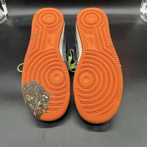 Nike Air Force 1 LV8 GS Black Green Sneaker DZ5287-001 Youth Size 5Y Womens 6.5 - Picture 7 of 7